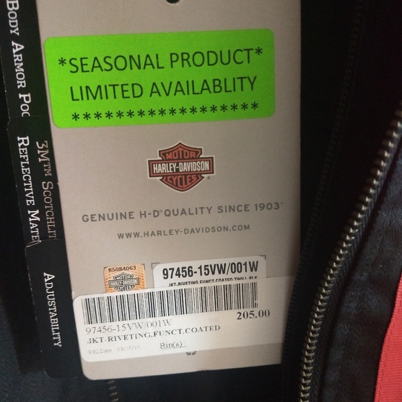 Women's Harley Davidson riding jacket - Picture 3 of 3